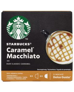 Starbucks by Nescafe Dolce Gusto - Caramel Macchiato - 12 kapsler