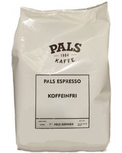 PALS Espresso Koffeinfri Hele Bønner 1 KG UTGÅTT PGA DATO 