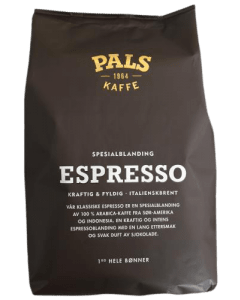 PALS Espresso Hele Bønner 1 KG