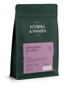Solberg & Hansen Koffeinfri Columbia - Inzá Hele Bønner 250g