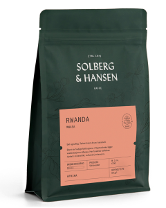 Solberg & Hansen - Rwanda - Mwasa Hele Bønner 2,5kg
