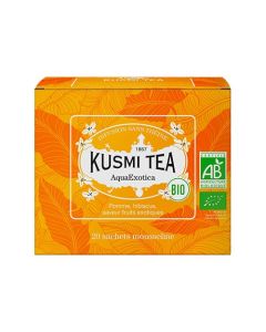 Kusmi Tea - Organic AquaExotica 20 Teposer (Utgått på dato, men god etter)