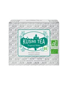 Kusmi Tea - Organic Tropical White 20 Teposer (Utgått på dato, men god etter)