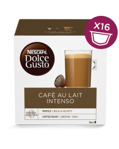 Nescafé Dolce Gusto Cafe Au Lait Intenso 16 Kapsler