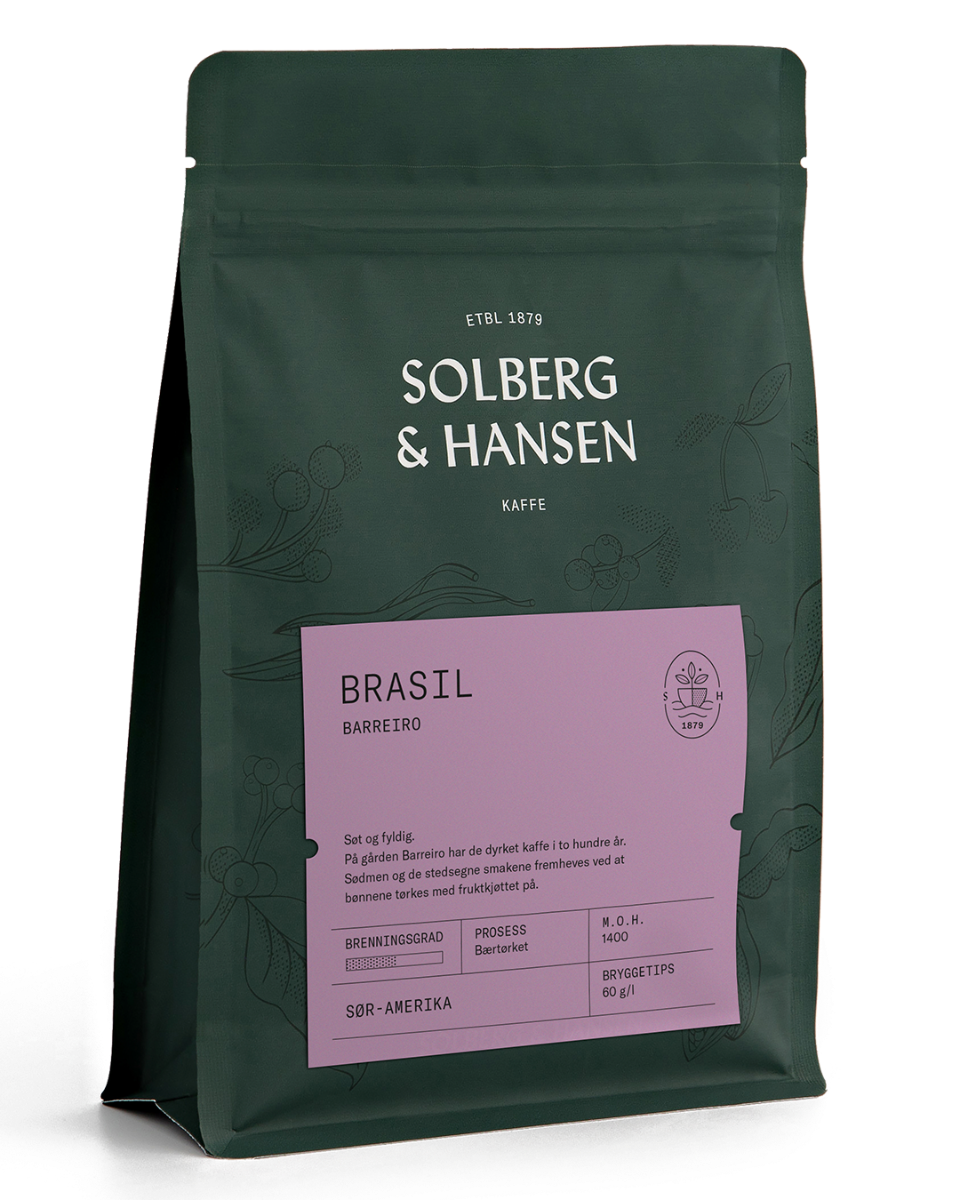 Solberg &amp; Hansen - Brasil - Barreiro Hele Bønner 2,5 kg
