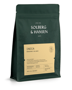 Solberg &amp; Hansen - India - Monsooned Malabar Hele Bønner 250g