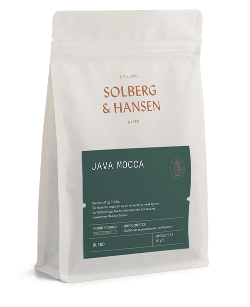 Solberg &amp; Hansen - Java Mocca hele bønner 2,5 kg