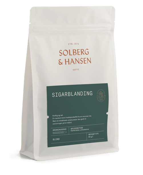 Solberg &amp; Hansen - Sigarblanding Hele Bønner 250g