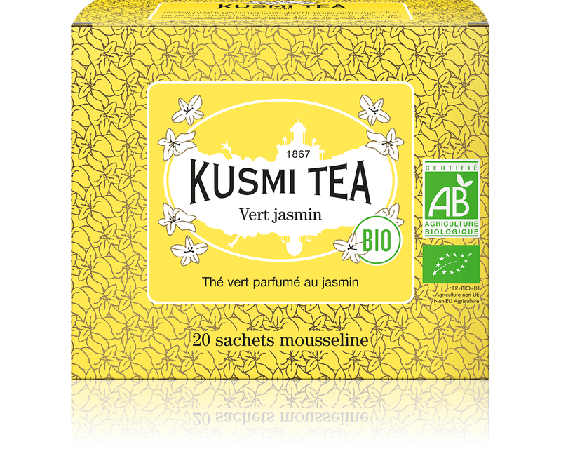 Kusmi Tea - Organic Jasmine Green Tea 20 Teposer