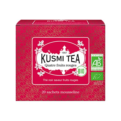 Kusmi Tea - Organic Four Red Fruits 20 Teposer