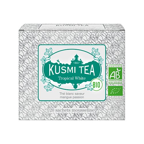 Kusmi Tea - Organic Tropical White 20 Teposer